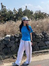 Hip track wide pants