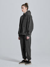 WASHED SWEATPANTS - BLACK (4622872051830)