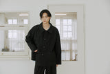 ユニセックスダッフルジャケット / unisex duffle jacket black