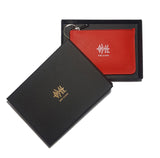 Leather card wallet - Red (4622104625270)