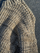 Dミックスオーバーニット / ASCLO D Mix Over Knit (3color)