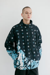 フリースパッディングジャンパー/BSR2223FWJK019 SMBR FLEECE PADDING JUMPER NAVY