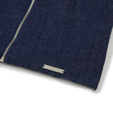Denim Knit Blocking Top [BLUE] (6638379663478)