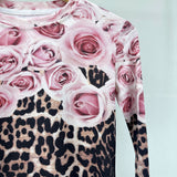 Flower leopard-T