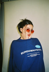 ウェルネスクラブロゴスウェット/RUNDOWNYOUTH “WELLNESS CLUB” LOGO SWEATER 02