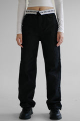 オビオープンデニムパンツ / no.7710 Obi Open Denim Pants