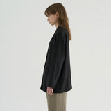 テーラードリネンジャケット / TAILORED LINEN JACKET, BLACK