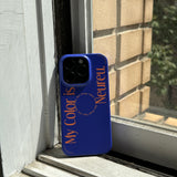 マイカラーケース / My Color Case (Blue Slim Hard)