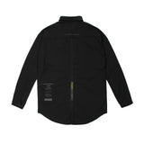 オーバーサイズシャツ / TECH LINEN OVERSIZED SHIRTS OLIVE / NAVY / BLACK