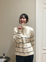 Serac zip-up knit 