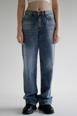 モールドデニムパンツ/no.1775 molded denim pants