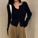 [Bellide made] Swen ribbed round cardigan