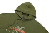 ドーパミンフィンガーフーディー / DOPAMINE FINGER HOODIE_KHAKI
