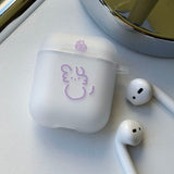 Purple - DDong Gangazi AirPods Case_matt