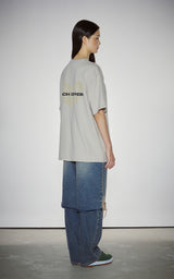LAYERED DAMAGE DENIM_BEIGE INDIGO