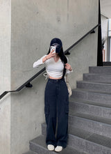 [BELLIDE MADE] Colorful Cotton Cargo Pants