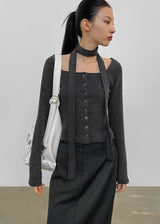 [MADE] Moana SET - Square Cardigan Muffler