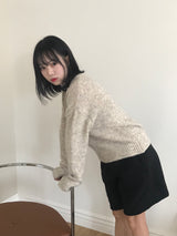 フレスノⅤネックニット