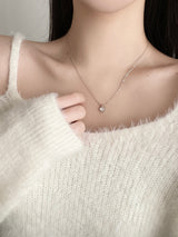 ミニグローイングハートネックレス / Mini Glowing Heart Necklace / 2 color