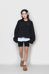アノラックウォームアップストリングスウェットシャツ / Anorak Warm-up String Sweatshirt