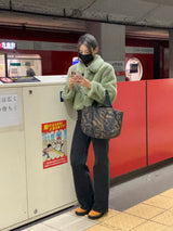 [MADE] Pudding Fur Jacket (Matcha Green)