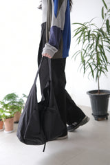 two pockets easy bag (black)