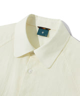 ステッチストライプシャツ/Stitch Stripe Shirt S114 Elephant Ivory