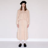 フランス スカート/Frances skirt (ivory) (6647235117174)