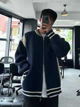 バンガー2WAYベースボールニットジップアップ