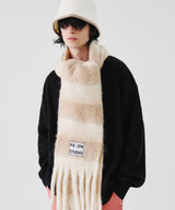 FRINGE STRIPE MUFFLER