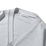 Check logo side pocket cardigan C5 Gray (6615966187638)