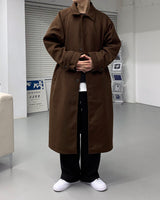 ウールベルトマックコート/SI wool belted mac coat (3 colors)