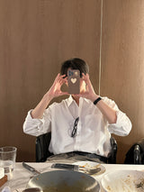 LMN シグナルモダンフィットプレーンシャツ / LMN Signal Modern Fit Plain Shirt (4 colors)