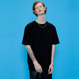 OTHER-Logo T-shirt [Black] (6592465469558)
