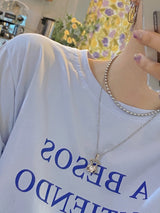 Crystal bear necklace (6657699250294)