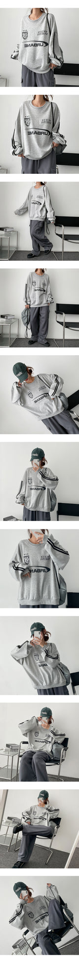 Vence Coloring Double-Line Sweatshirt