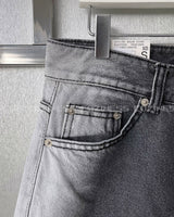 バターX-rayブラックブルーワイドデニム / TC4050-2 Butter X-ray Black Blue Wide Denim