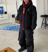 No.0554 canvas work hood padding JK (3color)