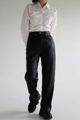 リンクルシアリングシャツ/Wrinkle Shirring Shirt (2color)