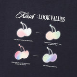 チェリーブラー半袖Tシャツ／CHERRY BLUR SHORT SLEEVE T-SHIRT [NAVY]