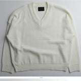 MJ Overfit Masion V Neck Knit (6color) (4638421876854)