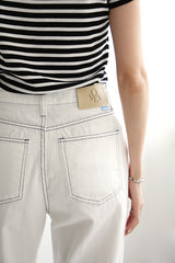 クロスジーンズ / CROSS JEANS / SEMI WIDE DENIM PANTS