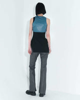 チェーンリンクレイヤードトップ / Chain Link Layered Top _ Teal