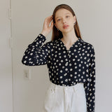 FLOWER LINE SHIRT_BLACK (6600104935542)