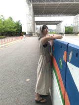 サークルロングワンピース