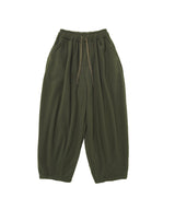 WARM-FLEECE BALLOON PANTS (Khaki) / ウォームフリースバルーンパンツ