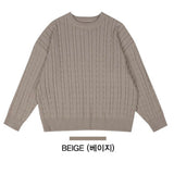 never loosefit round knit