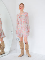 RIBBON TIED FLARE ONEPIECE_FLOWER PRINT (6580078706806)