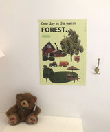 warm forest poster (6696683634806)
