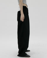 ビジョピンタックコットンパンツ/Bijo Pintuck Cotton Pants (2color)